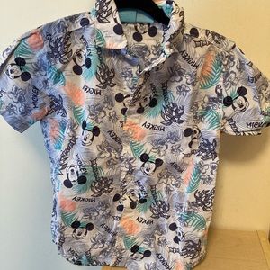 Boys 3t Micky Hawaiian shirt